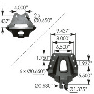 HEN050181-003 - #1 Dbl Lock Hgr 23.0 Mm