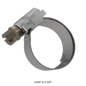 561.21412-B - Lined Clamp 0.69in to 1.25in Breeze
