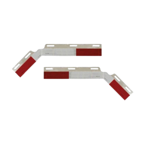 562.441 - Conspicuity Plate Set Angled Aluminum