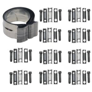 562.U3105SSBK-T - Band Clamp Preformed Torca 5in S.Steel
