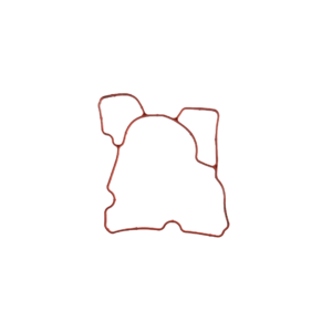 572.46366GEL - Oil Cooler Gasket Detroit DD13/DD15