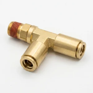 177.13B714A - Brass PLC SWL Male Run Tee 1/4 X 1/8in