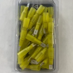 178.5413HS-50 - Male Q Conn 12-10 GA HT Shrink 50 Pcs