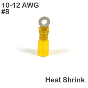 178.5115HS-50 - Ring No 8 12-10GA Heat Shrink 50 Pcs