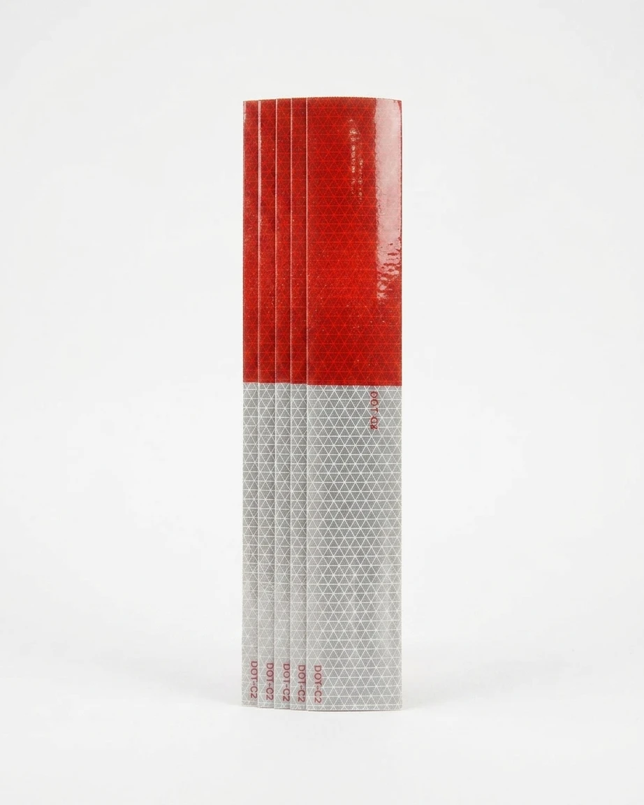 571.CT0507-5 - 18in Red/White 5 Strips 5yr ORALITE