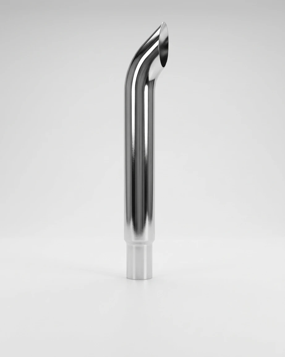 562.U56548SC - Chrome Stack 48in Length 6in to 5in OD