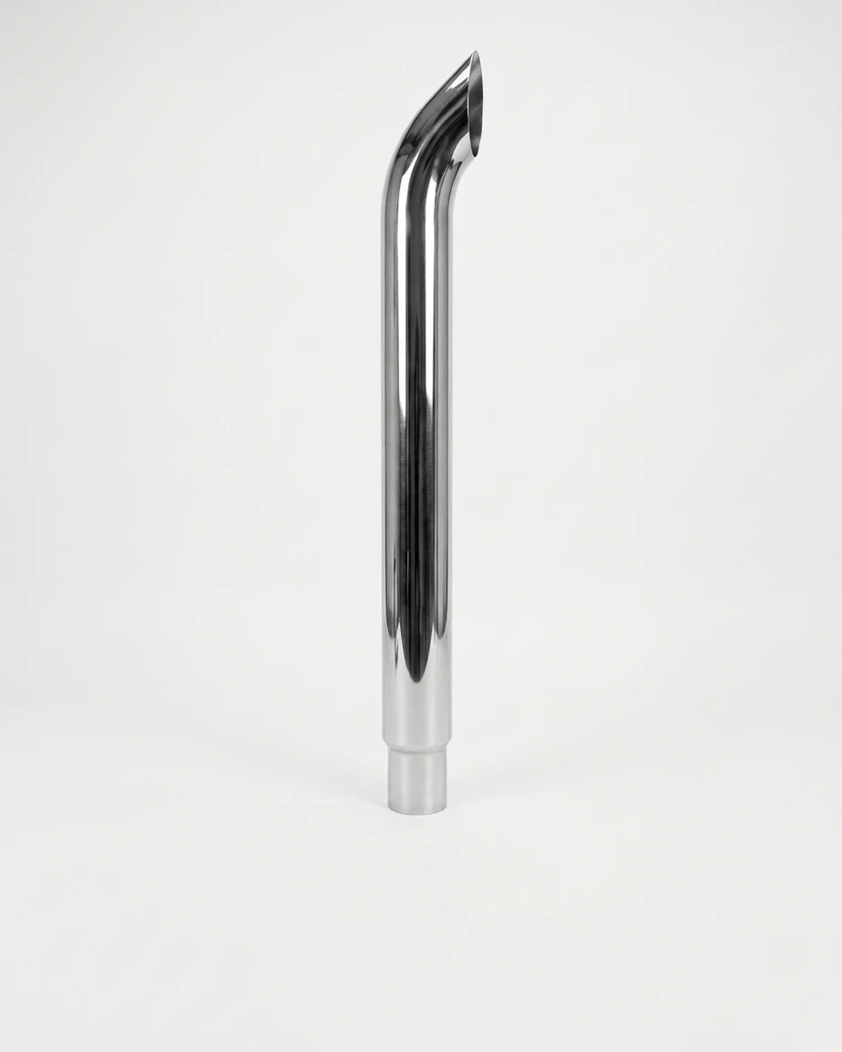 562.U56560SC - Chrome Stack 60in Length 6in to 5in OD