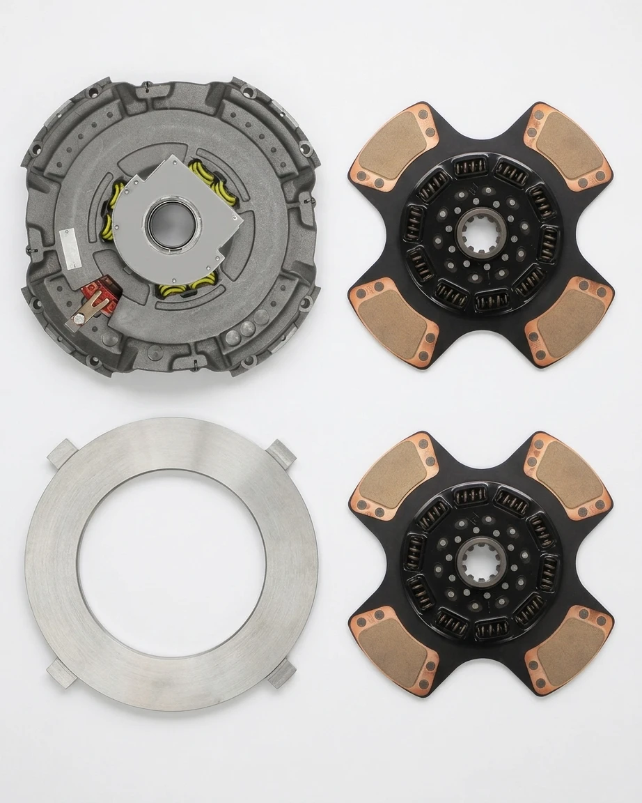 755.NC1650-74S - Clutch Assy 15.500in X 2in Angle Spring