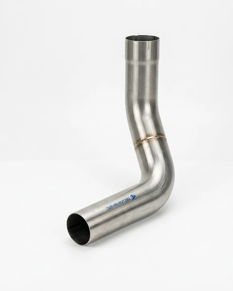 562.U5918616RC - Exhaust Elbow Chrome RH Kenworth