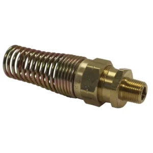 177.16938D - Hose Coupling w/Spring 1/2IN x 1/2NPT