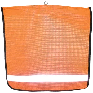 571.SF183WLRE - Flag w/Wire Loop Orange Reinforced Edge
