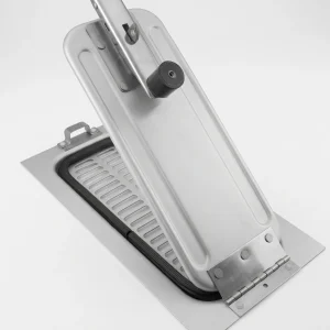 573.1002596W - Vent Door White Aluminum 17in x 7in