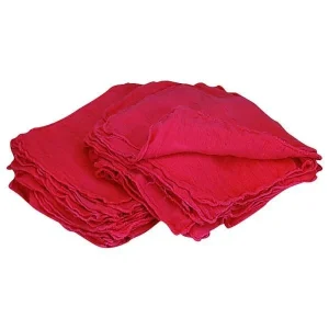 580.NRST50AM - New Red ShopTowels 14x14 50 Each Per Bag