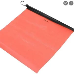 571.SF1809B - Flag w/Bungee Orange Jersey 18in x 18in