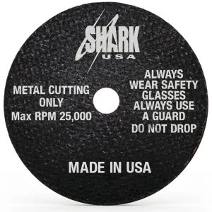 SHK12704 - Cut-off Wheels 3inx1/16inx3/8in 54 Grit