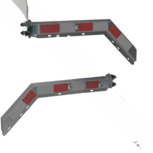 562.488 - Spring-Loaded Hanger Angled Chrome Short