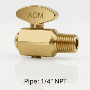 177.4040 - Drain Valve Wing Handle 1/4in NPT