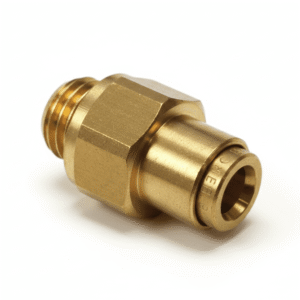 177.V20566049 - Brass PLC Male Connector Fitting Volvo
