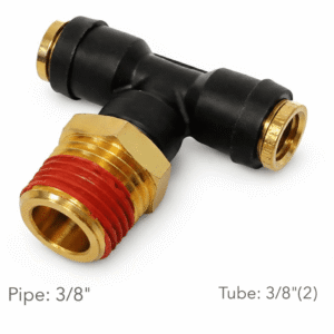 177.12C726C - PLC SWL Male Branch Tee DOT 3/8 X 3/8in