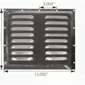 573.1403000 - Louvered Vent Aluminum