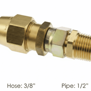 177.16946D - Swivel Hose Coupling 3/8IN x 1/2NPT