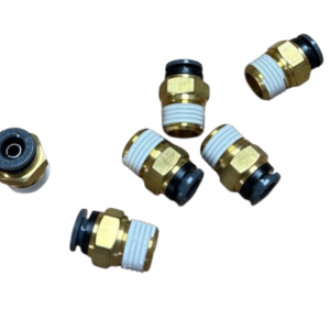 PHI12-93044 - Male Connector PLC QWIK-FIT 1/4 x 1/4NPT