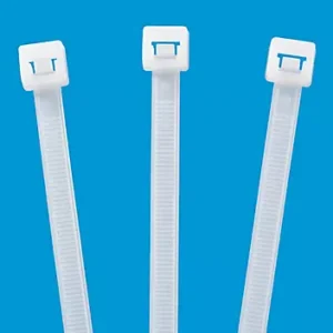 577.0850N - Nylon Zip Ties 8in Length White