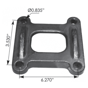 MN91390 - Axle Top Plate Kenworth