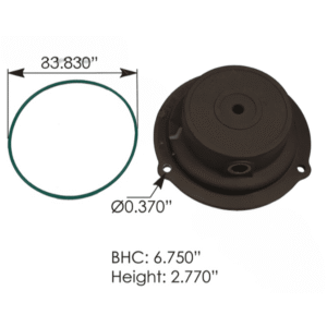 HENS-29227-2 - Hubcap Assembly, Quaantum