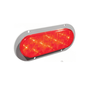 571.LD66RGF10 - S/T/T Light LED 6in Oval w/Flange