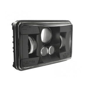JW0552551 - Low Beam Headlight Black 4in x 6in