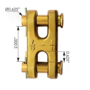 573.KGDC712 - Double Clevis Link 7/16 - 1/2in Chain