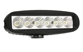 571.LD957SWL6-BLACK - Work Lamp LED 6in Oval BLACK Spot