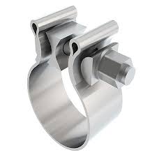 562.U3722A - Band Clamp 2.25in Aluminized 1.25in Wide
