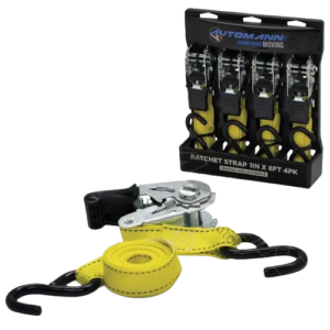 573.A108RS-4DP - Ratchet Strap 1in X 8ft 4pk