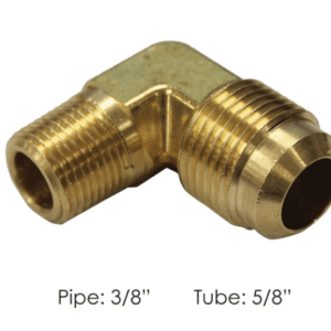177.84910C - Male Elbow 5/8in SAE X 3/8in Pipe