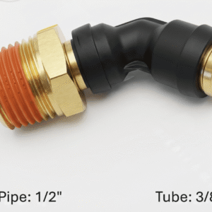 177.12C746D - PLC 45 DEG SWL M Elbow DOT 3/8 X 1/2in